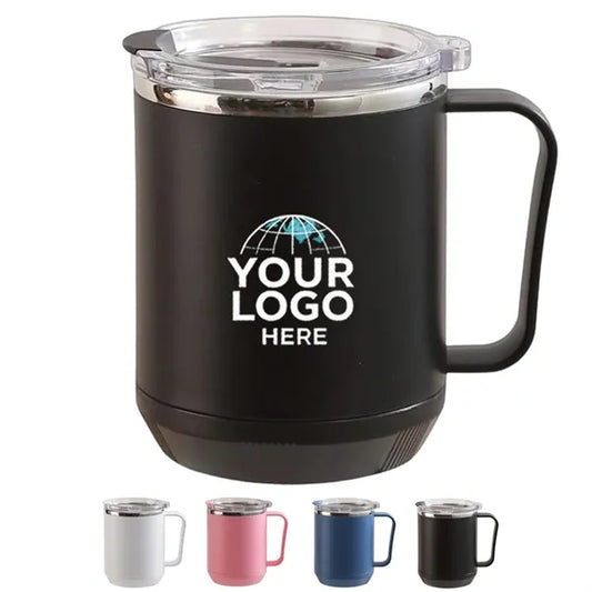 15.5 Oz Stainless Steel Insulated Coffee Cup with Lid