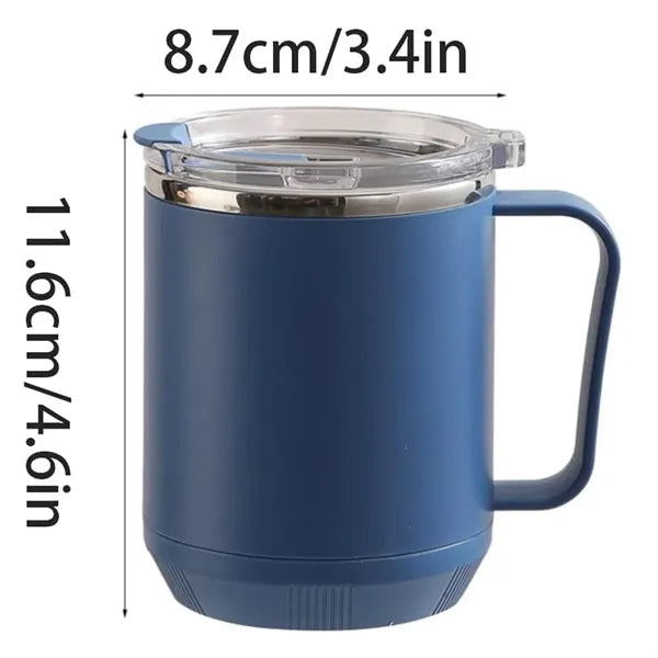15.5 Oz Stainless Steel Insulated Coffee Cup with Lid