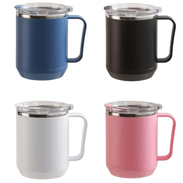 15.5 Oz Stainless Steel Insulated Coffee Cup with Lid