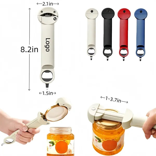 Multifunctional Retractable Jar Opener