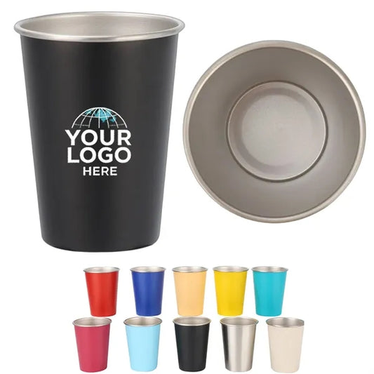 12 Oz Stainless Steel Beer Beverage Cup