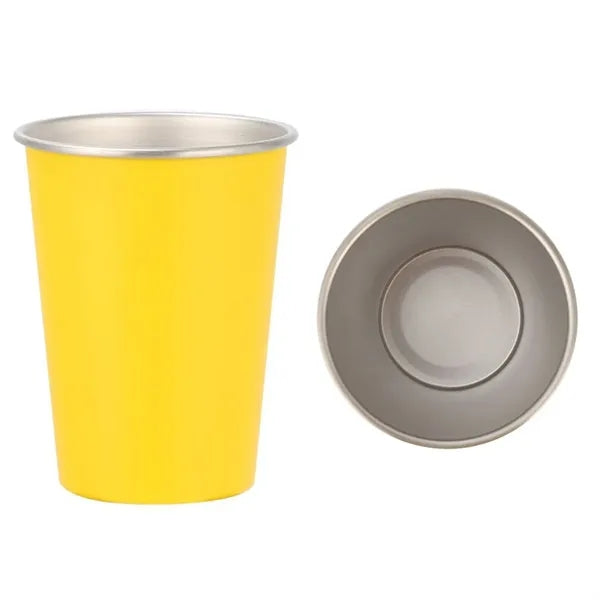 12 Oz Stainless Steel Beer Beverage Cup