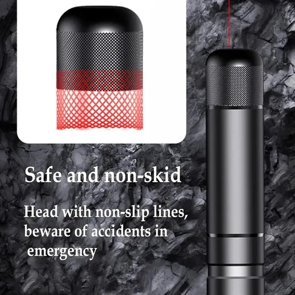 2-in-1 Mini Car Safety Hammer with Seatbelt Cutter
