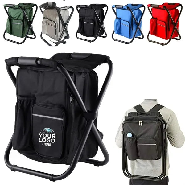 Multifunctional Outdoor Folding Backpack Cooler Chair