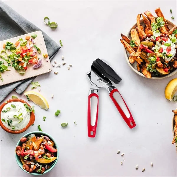 3-in-1 Can Openers with Multifunctional Bottle Opener
