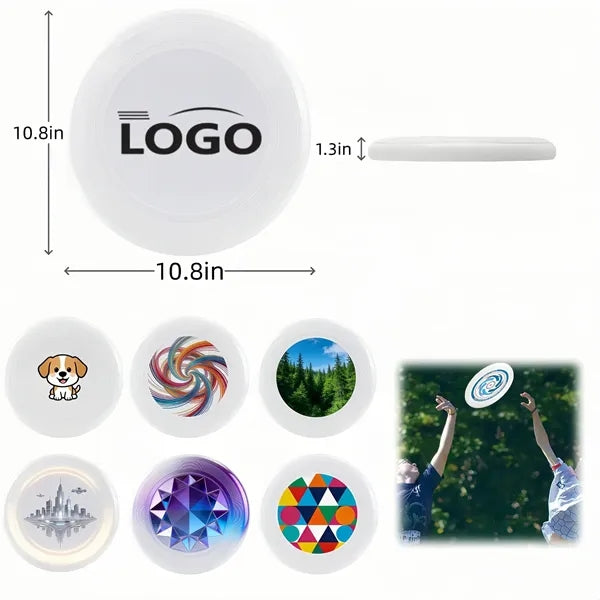 Adult Kids Full Color Sports Flying Disc 11"