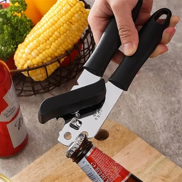 3 in 1Multifunctional Manual Can Opener with Bottle Opener