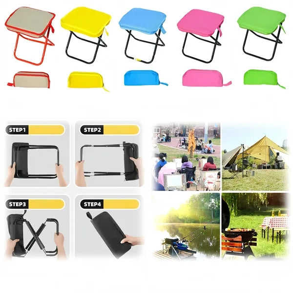 Oxford Cloth Foldable Portable Stool