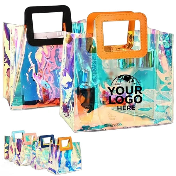 PVC Laser Holographic Tote Bags