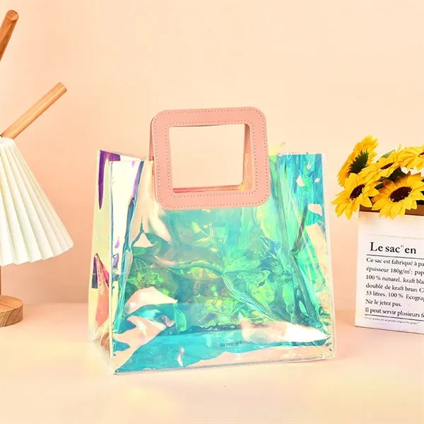 PVC Laser Holographic Tote Bags