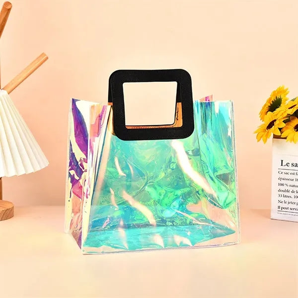 PVC Laser Holographic Tote Bags