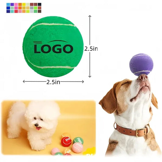 Eco Friendly Pet Tennis Ball 2.5"