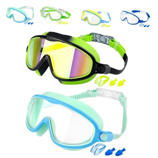 Anti-Fog Waterproof Swimming Goggles for Kids and Teens