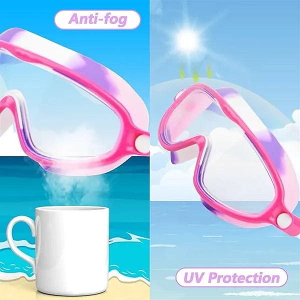 Anti-Fog Waterproof Swimming Goggles for Kids and Teens