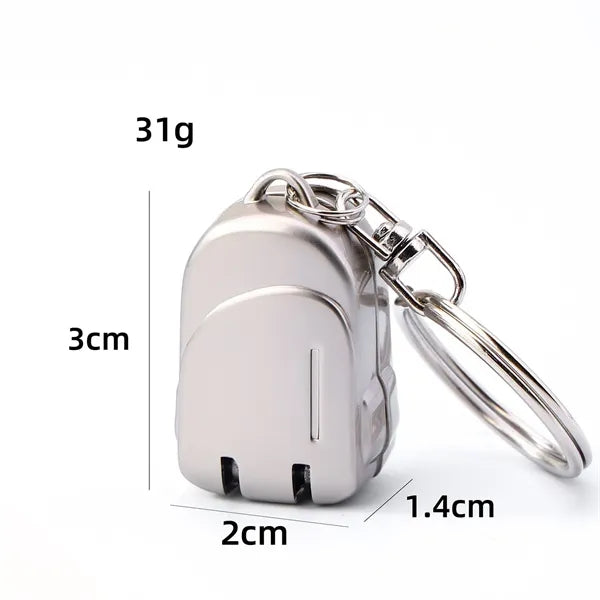 Red Panda Shaped Stainless Steel Mini Pendant Nail Clipper