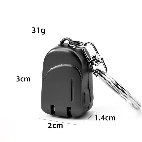 Red Panda Shaped Stainless Steel Mini Pendant Nail Clipper