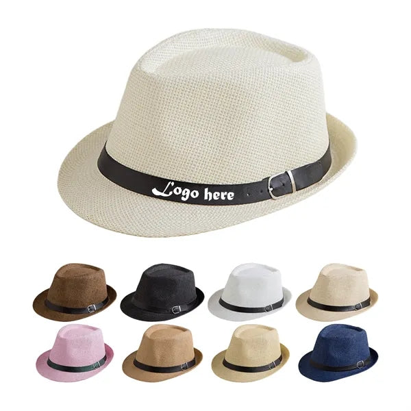 Roll Brim Straw Hat