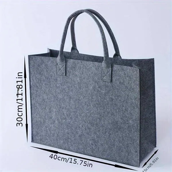 Handbag Felt Shopping Tote Bag