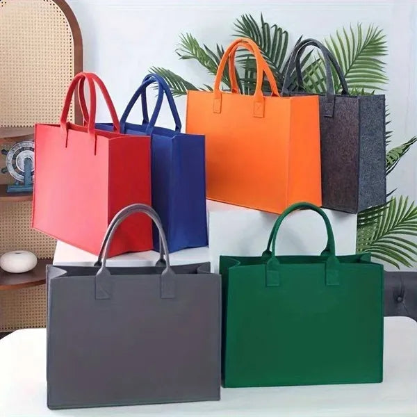 Handbag Felt Shopping Tote Bag