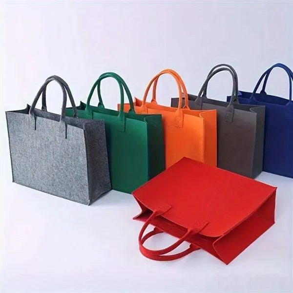 Handbag Felt Shopping Tote Bag