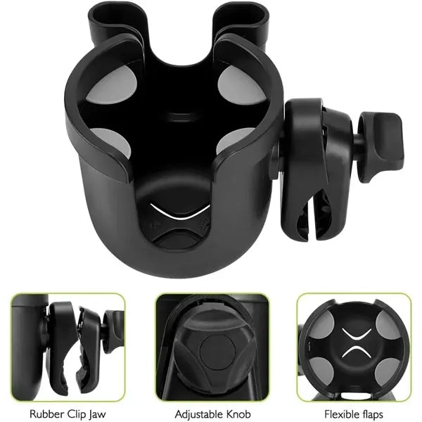 2 in 1 Stroller Wheelchair Cup & Phone Holder