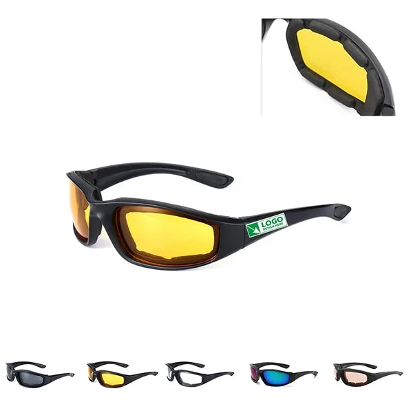 Motorcycle Foam Padded Riding Goggles