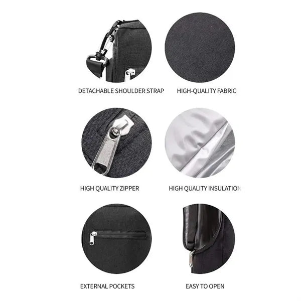 Golf Cooler Bag Insulated For Golf Course Picnicking Camping