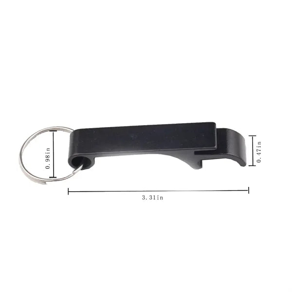 Metal Aluminum Tiger Can Opener Portable Key Chain Ring
