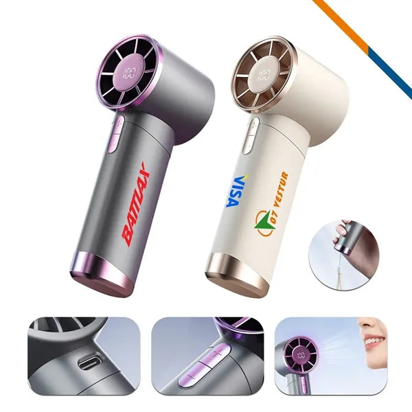 Miko 100 Speeds Turbo Handheld Fan