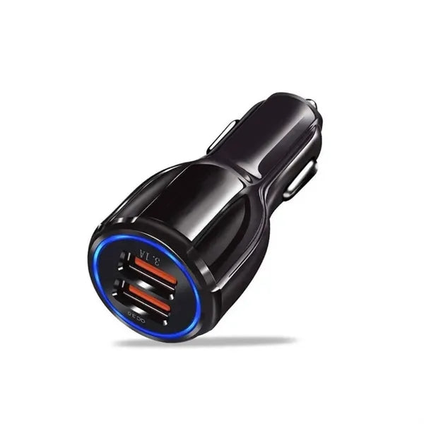 QC 3.0 Dual USB Car Charger