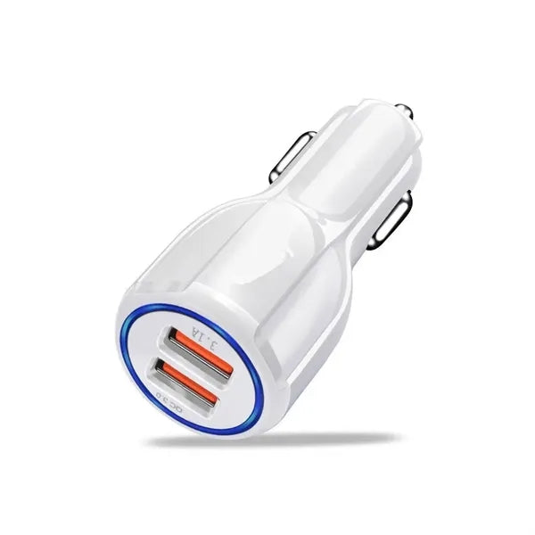 QC 3.0 Dual USB Car Charger