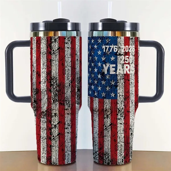 250 Years America Anniversary 40 oz Tumbler