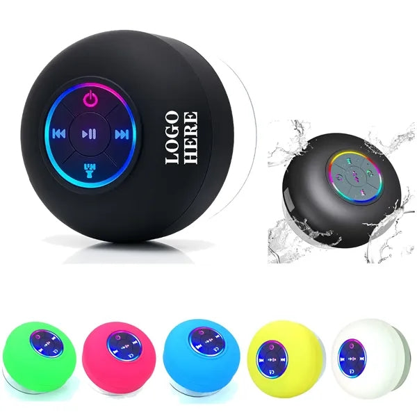 Bluetooth Speaker Waterproof With LED Light