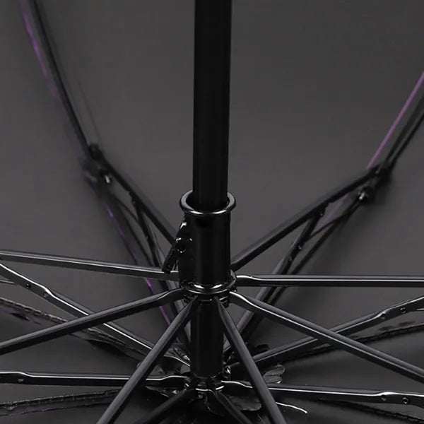 38" Anti UV Silver Coated Folding Sun Rain Travel Umbrella