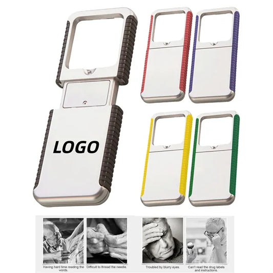 Portable Folding Light Magnifying Glass