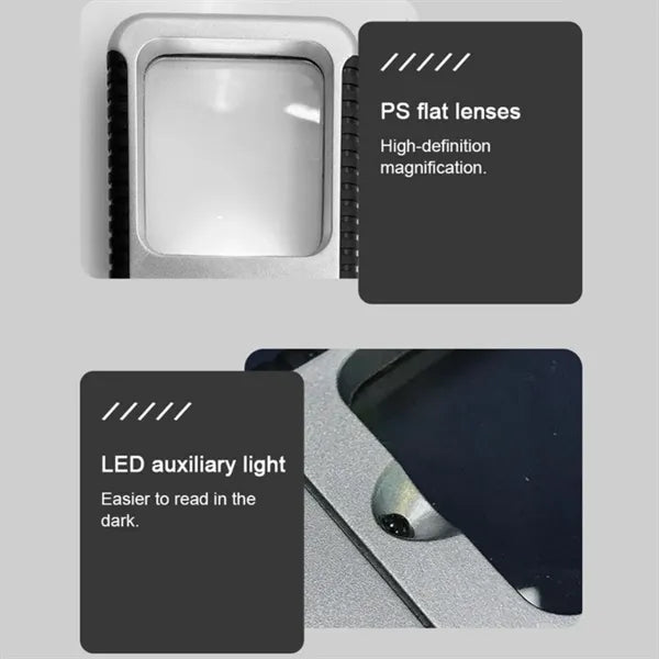 Portable Folding Light Magnifying Glass