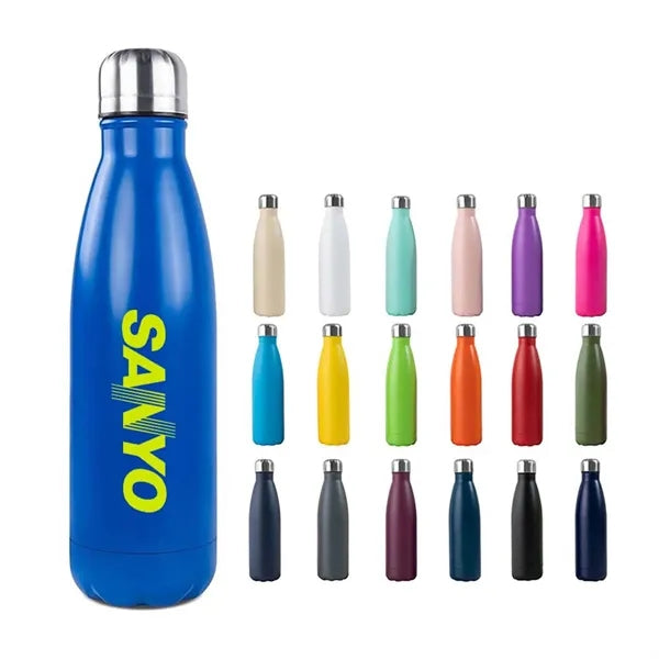 17 oz Double Wall Vacuum Stainless Steel Water Bottles