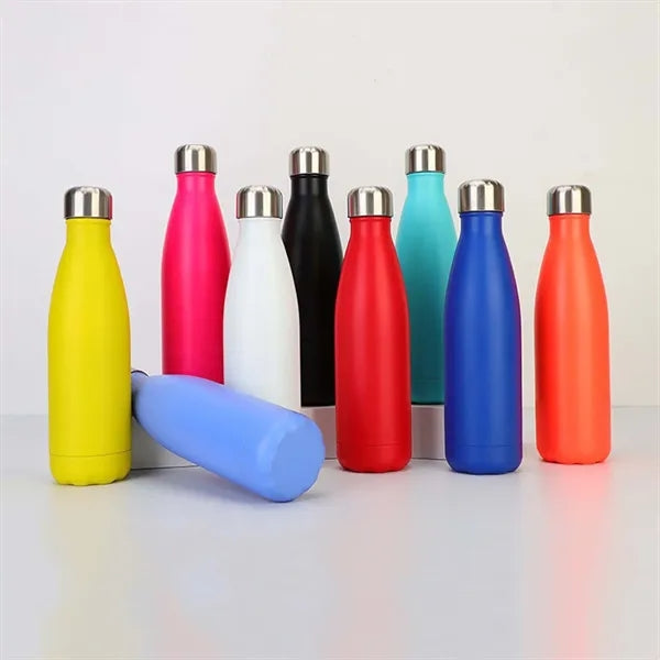 17 oz Double Wall Vacuum Stainless Steel Water Bottles