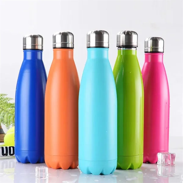 17 oz Double Wall Vacuum Stainless Steel Water Bottles