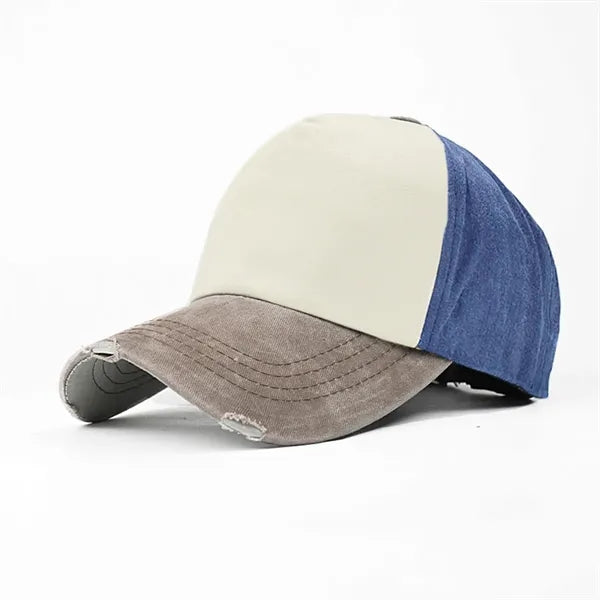 Coating Washed Baseball Cap