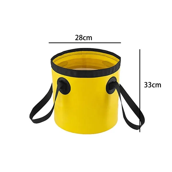 Collapsible Waterproof Camping Wash Basin Bucket