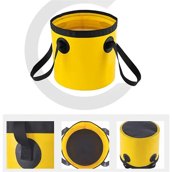 Collapsible Waterproof Camping Wash Basin Bucket