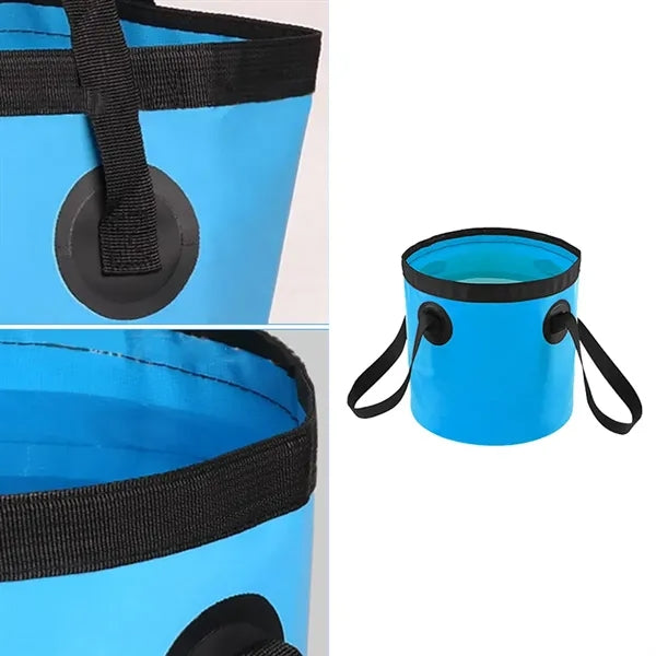 Collapsible Waterproof Camping Wash Basin Bucket