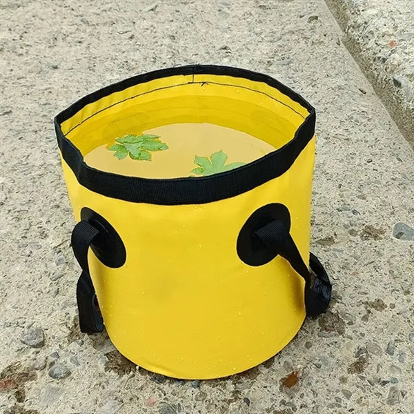 Collapsible Waterproof Camping Wash Basin Bucket