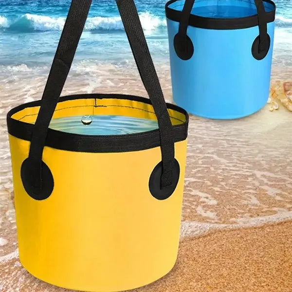 Collapsible Waterproof Camping Wash Basin Bucket