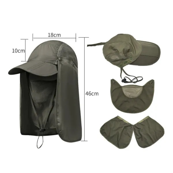 All-Around UPF & Quick-Dry Outdoor Sun Hat