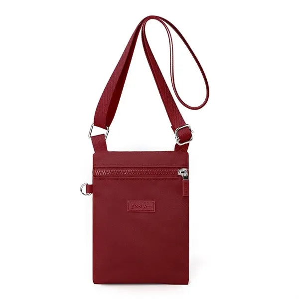 Nylon Water Resistant Multi Wear Crossbody Bag