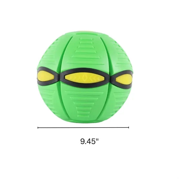 Glowing Transforming Flying Disc Interactive Toy