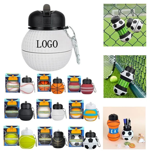 Collapsible Silicone Creative Portable Water Bottle