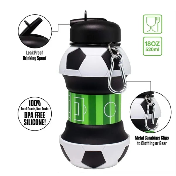 Collapsible Silicone Creative Portable Water Bottle